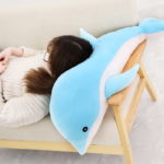 giant dolphin plush - dolphin stuffed animal - phoenexia