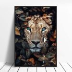 lion canvas - phoenexia