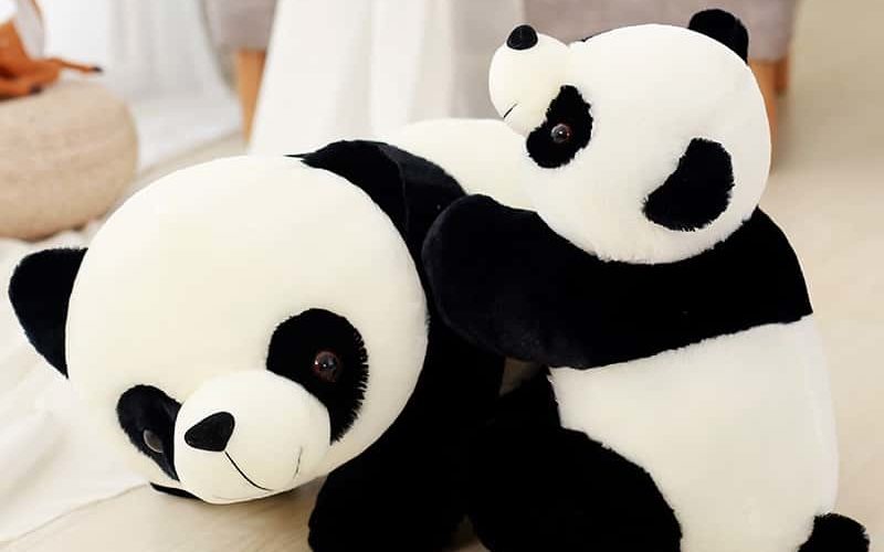 Phoenexia - Peluche panda - Rescata a los pandas de la extinción